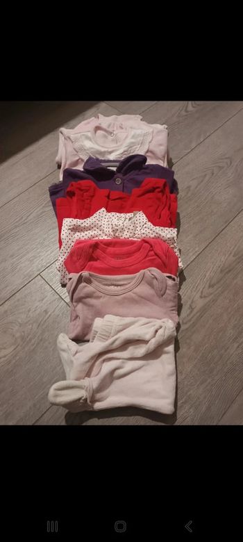Lot 7 vêtements 3 mois