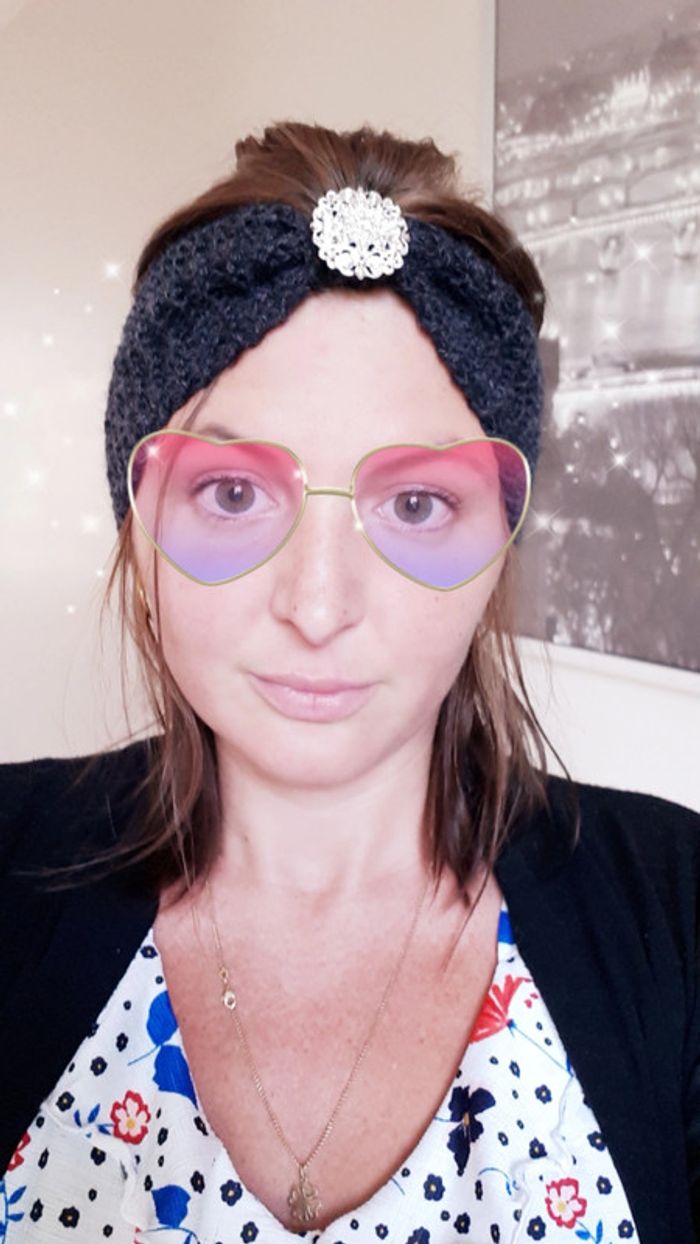 Magnifique headband bandeau turban fait main - photo numéro 2