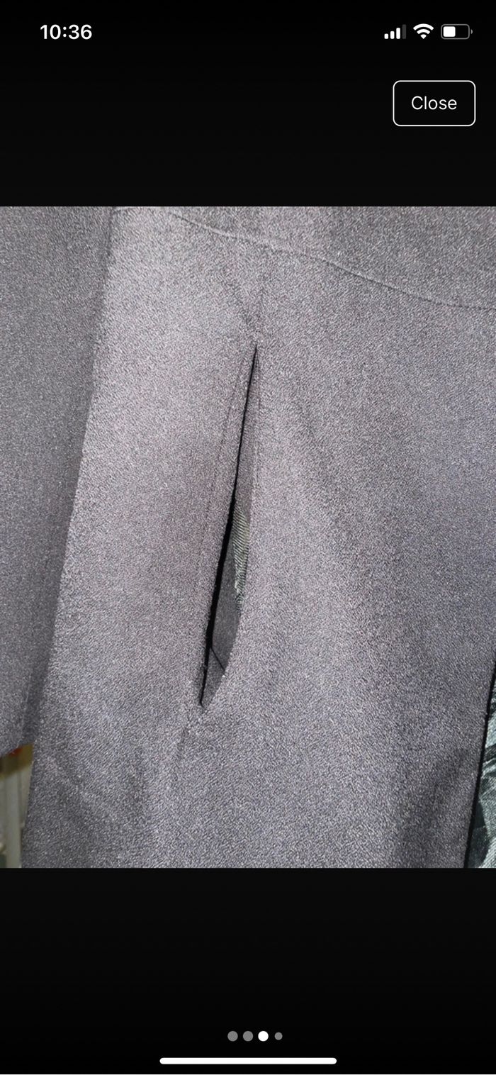 manteau noir ZARA - photo numéro 3