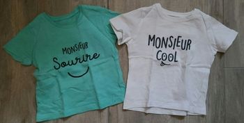 Lot de 2 t-shirts