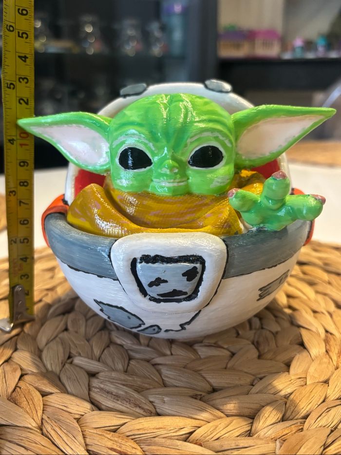 Figurine GroGu 3D stars wars - photo numéro 2