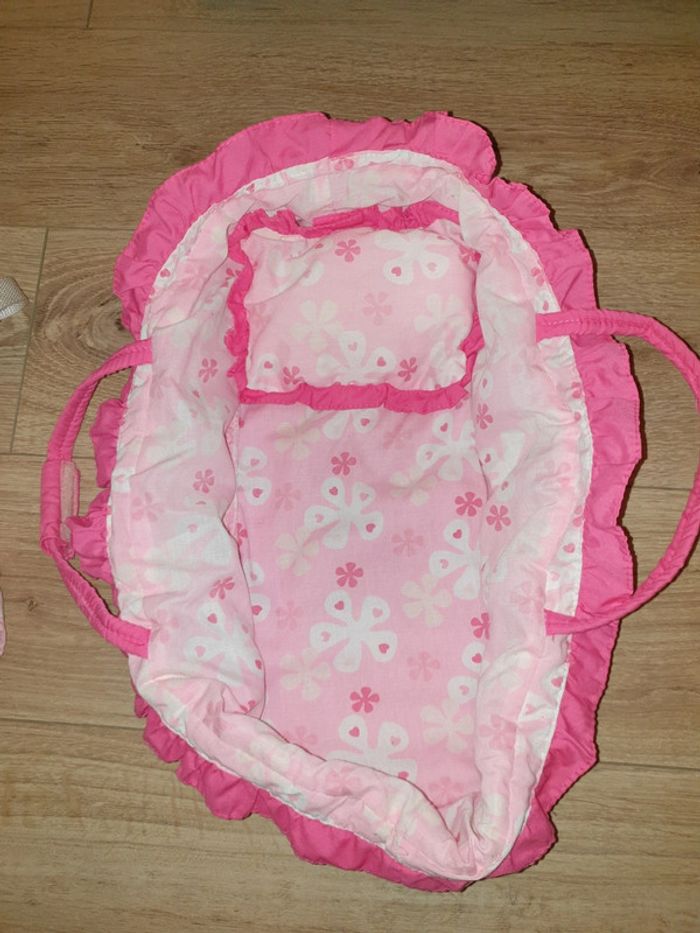 Ensemble poupée couffin porte bébé - photo numéro 6