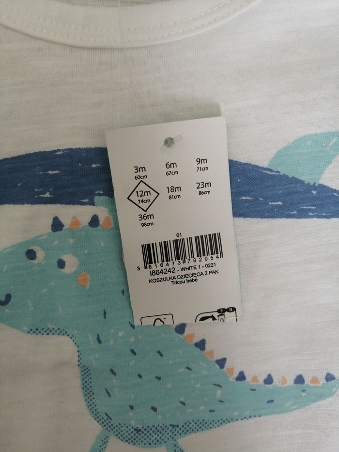 Tee-shirt bébé 12 mois - photo numéro 3