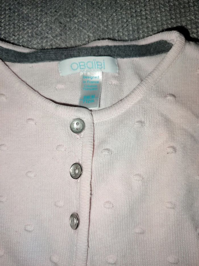 Gilet 9 mois obaibi - photo numéro 2