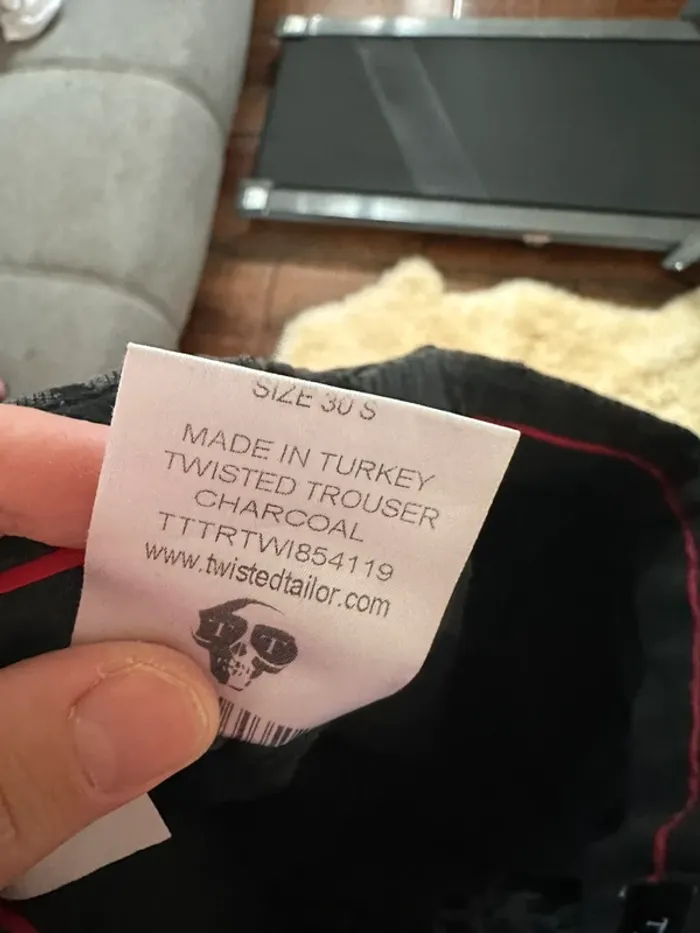 Pantalon Chino court twisted tailor taille 40 - photo numéro 6