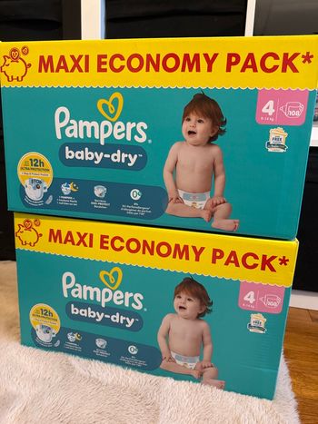 Couche taille 4 Pampers baby dry