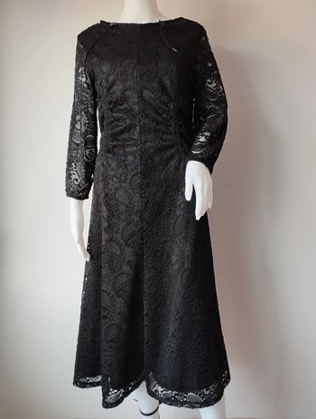 Robe mi longue en "dentelle" Promod taille 36