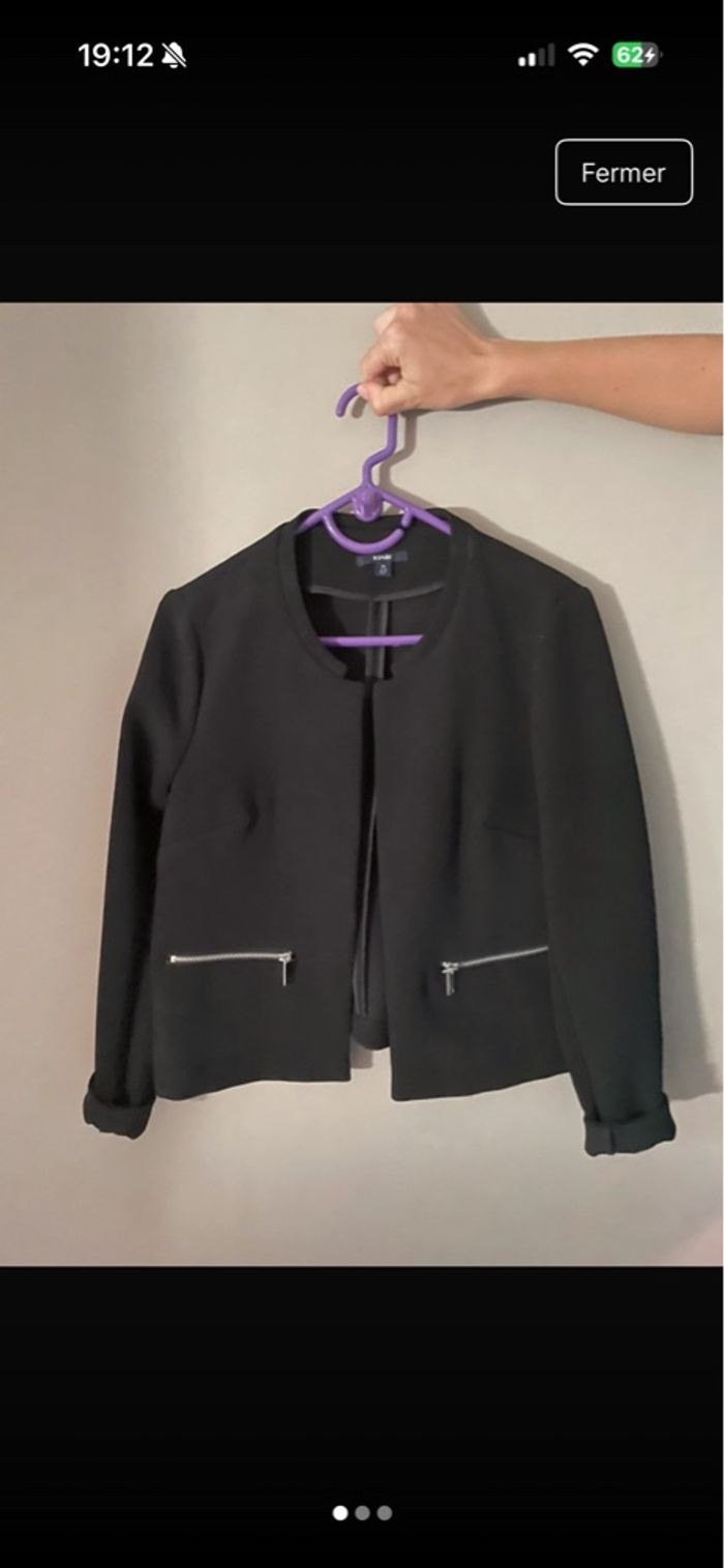 Veste habillée noir