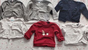 Lot gilet et pull