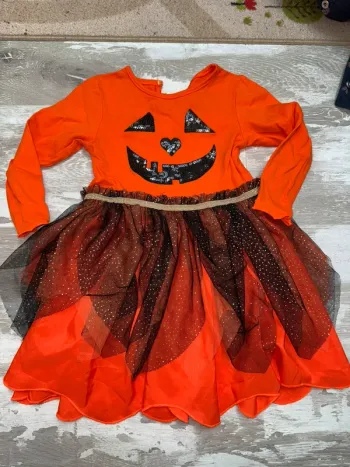 Robe citrouille primark