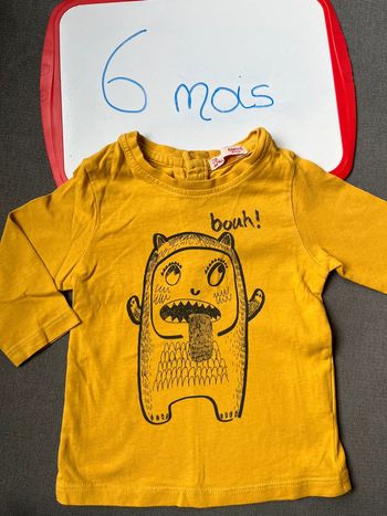 Teeshirt manches longues DPAM 6 mois