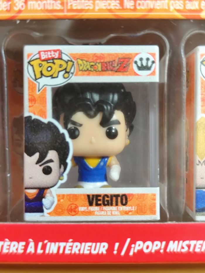 Boîte 4 Bitty Pop! - Dragon Ball Z (Majin Buu, Vegito, Majin Vegeta) - photo numéro 3