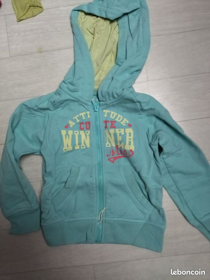 Gilet 4 ans vinyl fraise