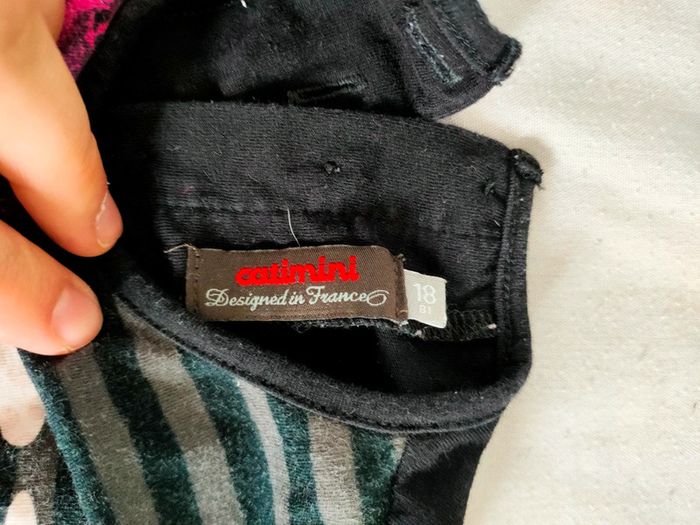 Lot de 2 T-shirt manches longues Catimini - photo numéro 5