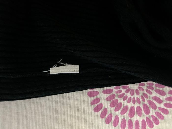 Robe noire col avec bouton S - photo numéro 6