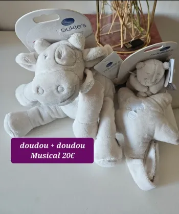 Lot de 2 peluches Noukie’s – Collection Lola