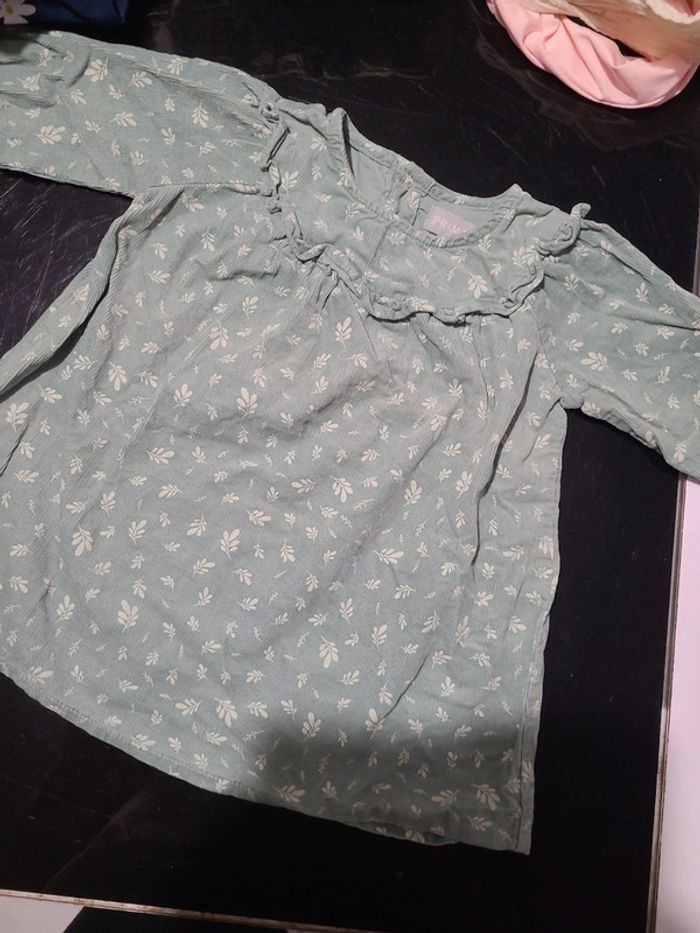 Robe velours