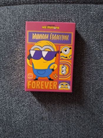 jeux de carte minion burger king