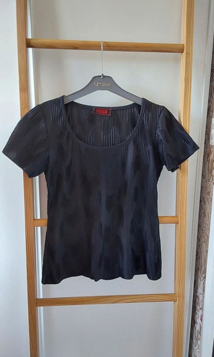Blouse noire Fuego  T 36 - photo numéro 6