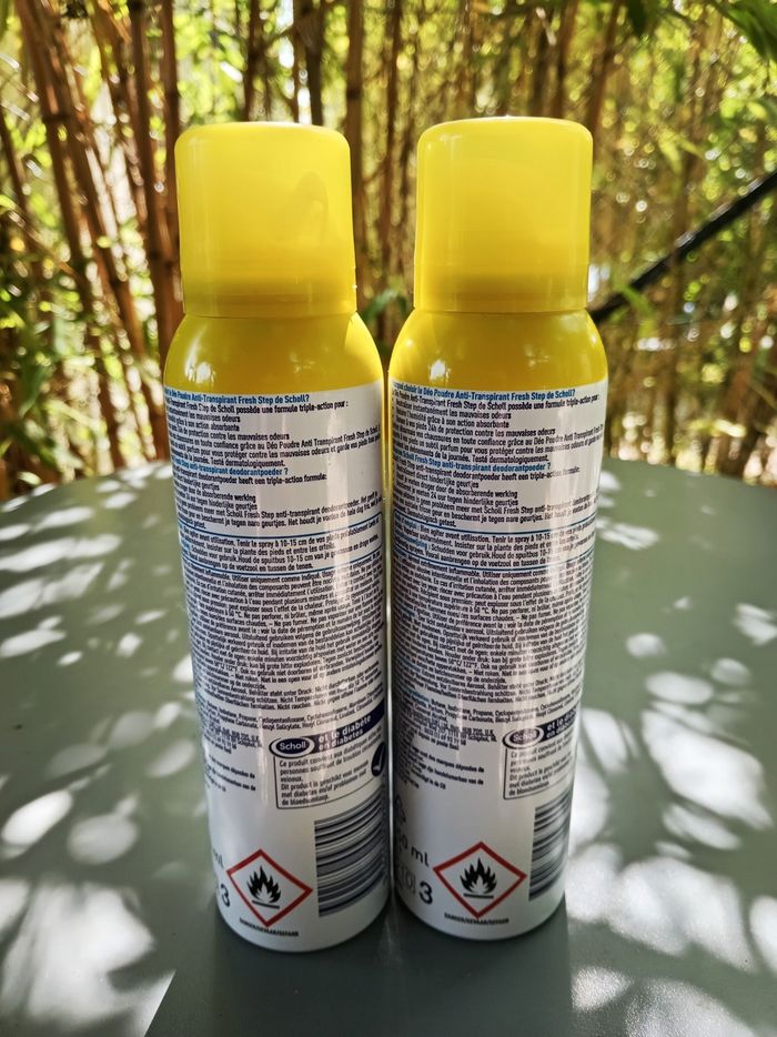 Lot de 2 déodorants anti transpirants pour les pieds Sholl - photo numéro 4