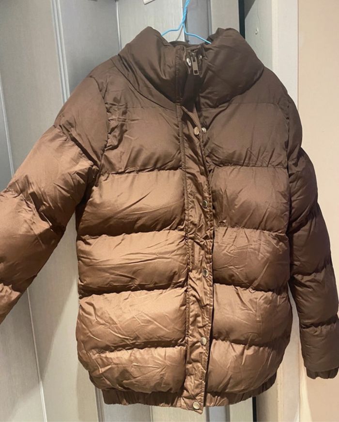 Doudoune marron neuve