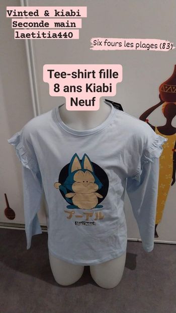 Tee-shirt fille 8 ans kiabi