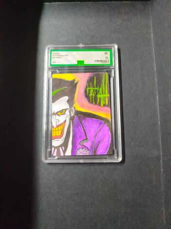Sketch Card - Joker - Carte unique faite main. One of One