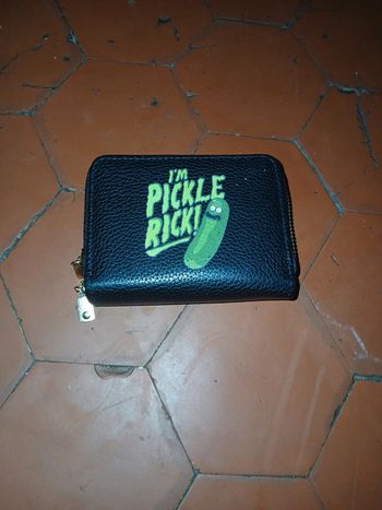 Porte carte /billets rick et morty