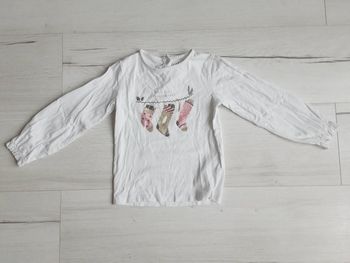Vêtement fille tee-shirt manches longues Gémo chaussettes de Noël brillantes 3 ans