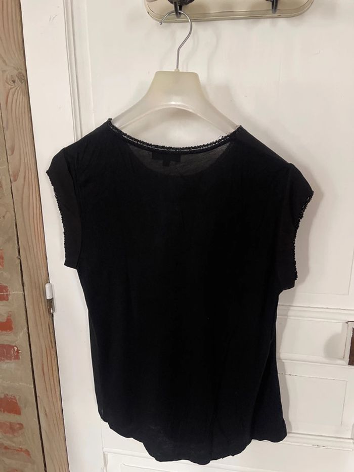 T-shirt noir 1, 2,3 taille 40 - photo numéro 4