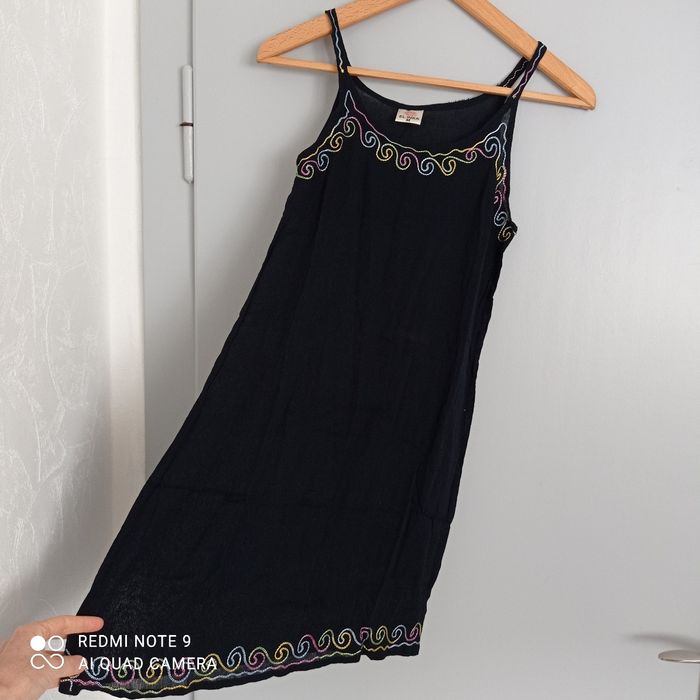 Robe noire ethnique t38 - photo numéro 8