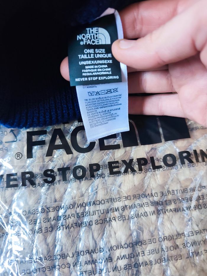 Bonnet The North Face - Bleu marine - photo numéro 3