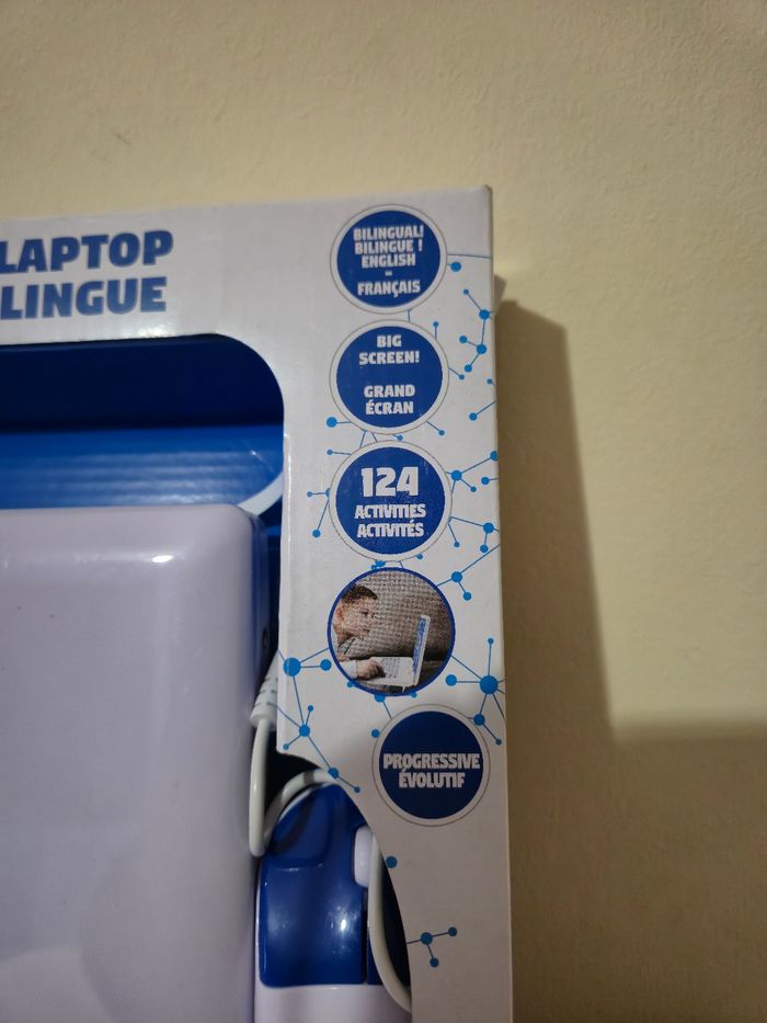 Lot de 2 ordinateurs Lexibook 
Bilingues 124 activités chacun 
Le bleu : 3 ans + et le orange : 4 ans + - photo numéro 3