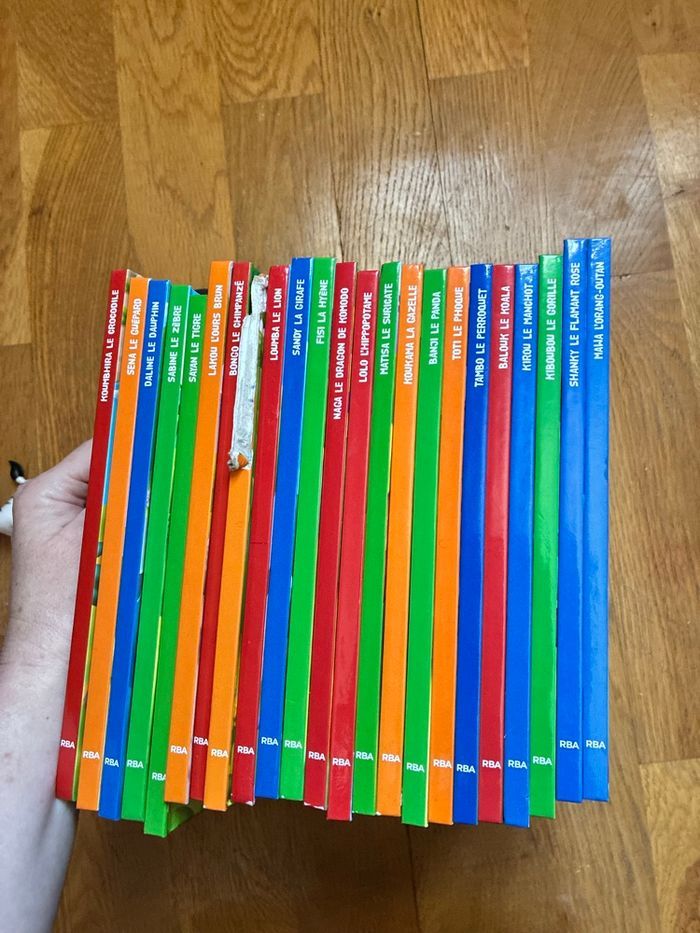 23 livres avec figurines collection mes animaux du zoo - photo numéro 9