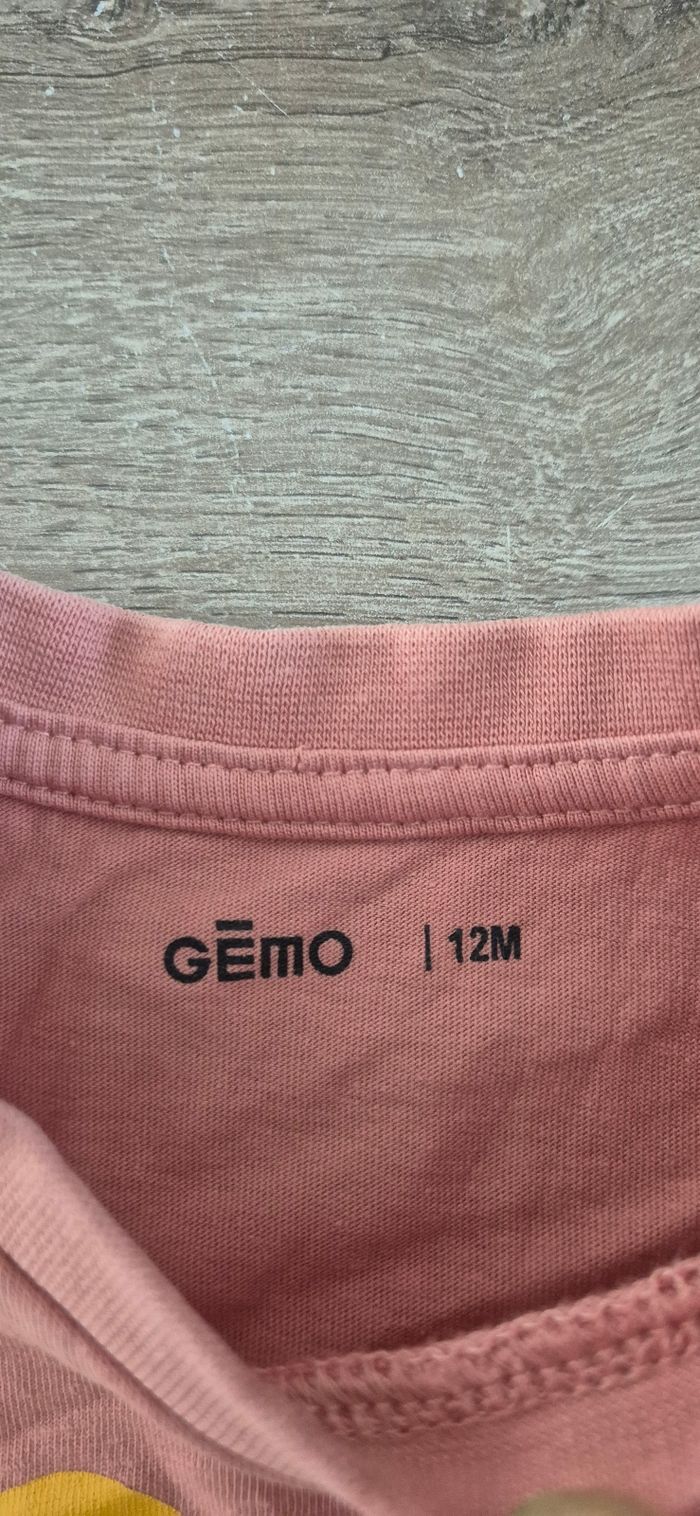 Lot t-shirts MC 12 mois - photo numéro 4