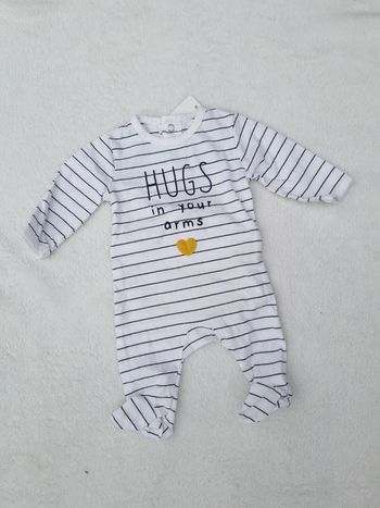 Pyjama mixte marinière