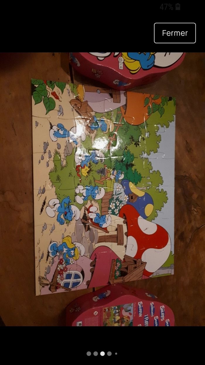 Puzzle Schtroumpfs - photo numéro 2