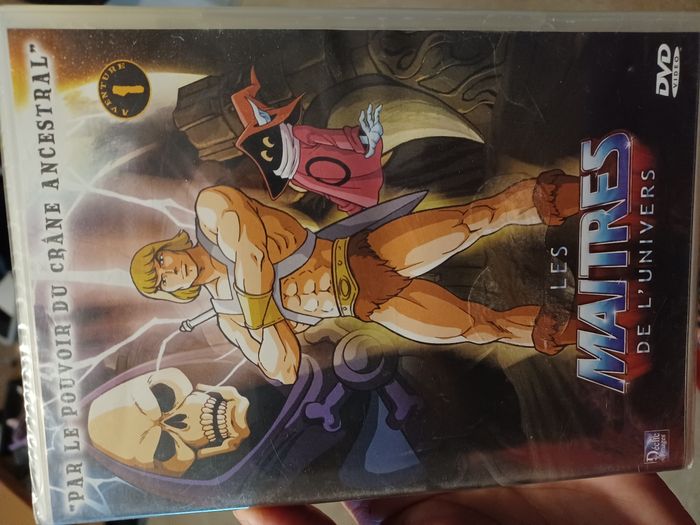 Dvd les maître de l'univers neuf plastier jamais servi