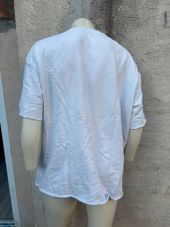 T-shirt blanc Urban Over Crew MC Sweet Pants - Taille XL - photo numéro 8