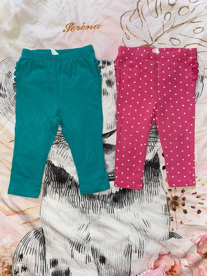 Lot 4 leggings, 12-18 mois, Old Navy. - photo numéro 3