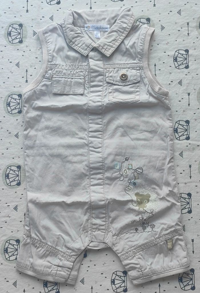 Barboteuse été garçon taille 6 mois