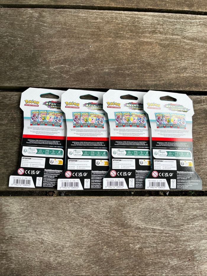 Arstet Boosters Blisters Pokémon ev09 - photo numéro 2