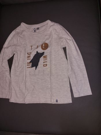 T shirt longues manches okaidi