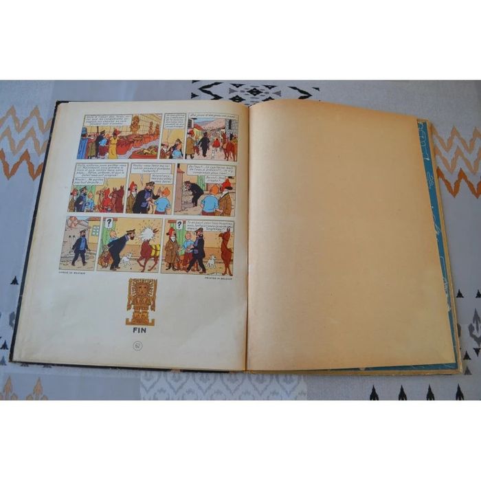 Tintin le Temple du Soleil EO B3 1949 - photo numéro 12