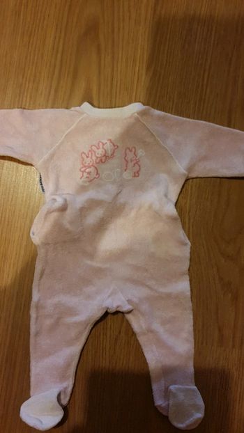 Pyjama petit bateau 3 mois rose