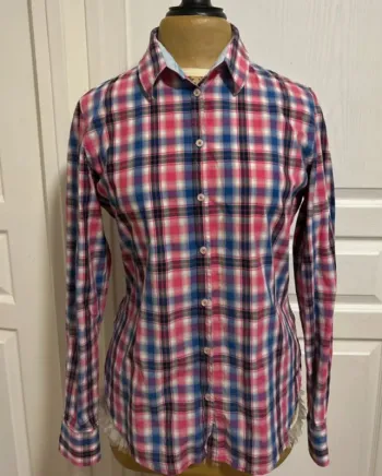 Chemise Saint James à carreaux taille 42