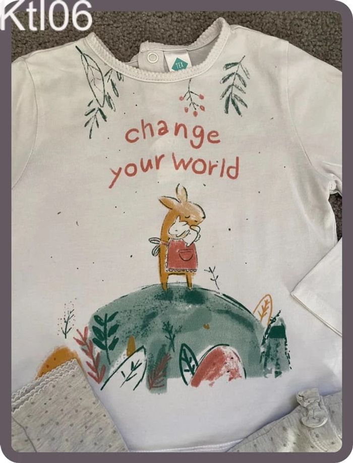 Tex Baby Ensemble Leggings Taille 36 mois/92 cm - photo numéro 2