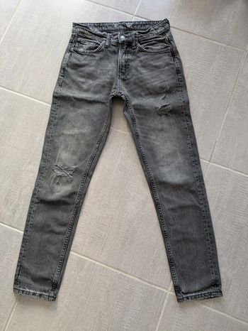 Jean slim Celio gris foncé comme neuf