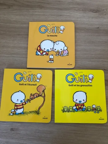 Lot livres Guili et les petites bêtes