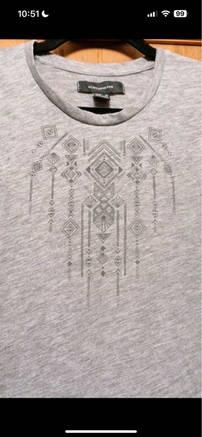 Débardeur gris  long fentes - photo numéro 2